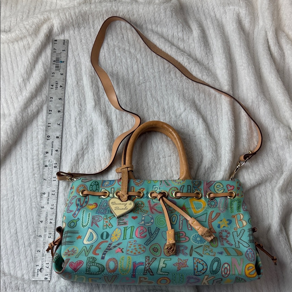 Dooney & Bourke Multicolor Letter Shoulder Bag